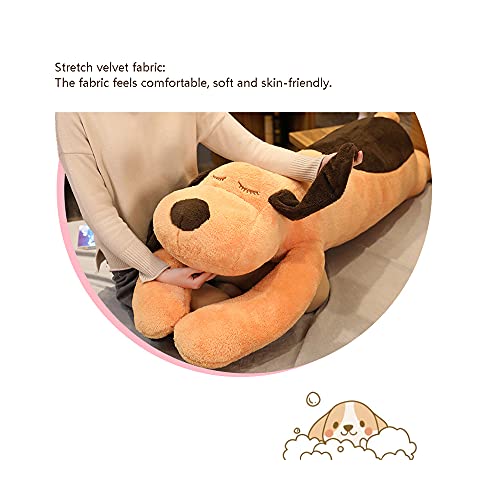 YXYOL Almohada de Felpa,Almohada para Perros Juguete De Peluche,Lindo Perro De Peluche De Juguete Muñecas Cachorro Juguetes Blandos Animal De Peluche