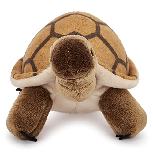 Zappi Co. Tortuga de Peluche para niños Peluche de Animal de la Selva Safari (Pequeño, 5-6 Pulgadas, 12-15CM Tortuga) Genial para el Primer cumpleaños de un niño recién Nacido