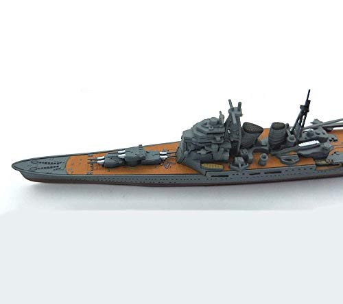 ZCYXQR Modelo de aleación Militar a Escala 1/1000, Acorazado Torikai de la Segunda Guerra Mundial, Modelo japonés, Juguetes y Regalos para Adultos, 7,7 Pulgadas x 1,2 Pulgadas