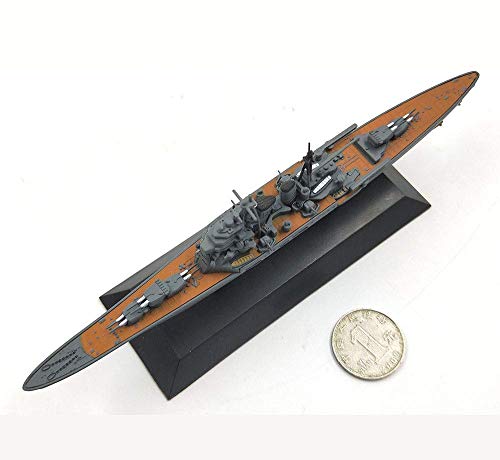 ZCYXQR Modelo de aleación Militar a Escala 1/1000, Acorazado Torikai de la Segunda Guerra Mundial, Modelo japonés, Juguetes y Regalos para Adultos, 7,7 Pulgadas x 1,2 Pulgadas