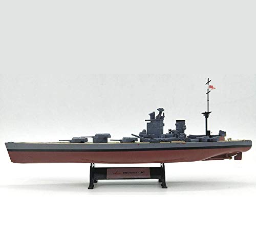 ZCYXQR Modelo de plástico Militar a Escala 1/1000 HMS Nelson Battleship Modelo RN coleccionables y Regalos para Adultos 8,7 Pulgadas X 1,6 Pulgadas