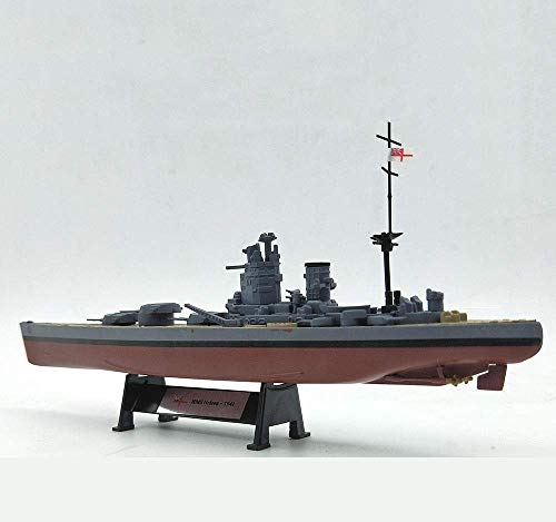 ZCYXQR Modelo de plástico Militar a Escala 1/1000 HMS Nelson Battleship Modelo RN coleccionables y Regalos para Adultos 8,7 Pulgadas X 1,6 Pulgadas