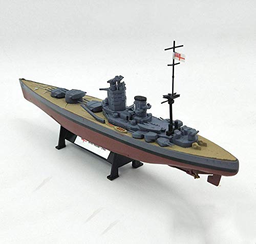 ZCYXQR Modelo de plástico Militar a Escala 1/1000 HMS Nelson Battleship Modelo RN coleccionables y Regalos para Adultos 8,7 Pulgadas X 1,6 Pulgadas