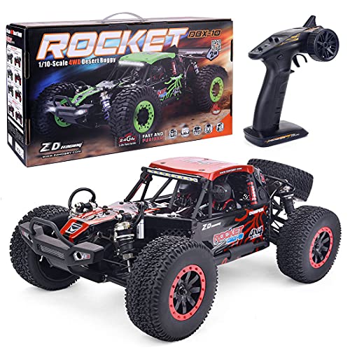 ZD Racing RC vehículo todoterreno IKAO 1:10 4WD 55km/H 2.4G motor cepillado de alta velocidad control remoto coche todo terreno camión eléctrico juguete para niños y adultos