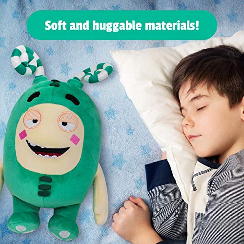 Zee Oddbods Juguete de Peluche Suave — para Niños y Niñas — Verde (30cm de Altura)