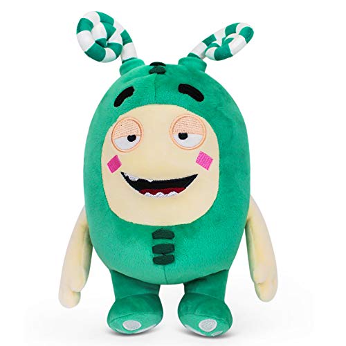 Zee Oddbods Juguete de Peluche Suave — para Niños y Niñas — Verde (30cm de Altura)