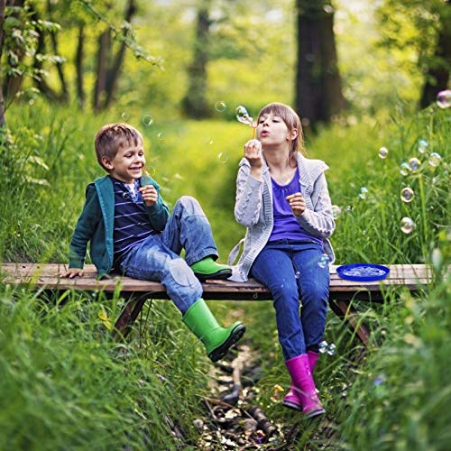 ZERHOK 15 Piezas Varita de Burbuja, Conjunto de Palo de Burbujas Pompas de Jabón Niños Múltiples Formas Juguete para Hacer Burbujas para Bodas Fiesta Cumpleaños Infantiles Verano