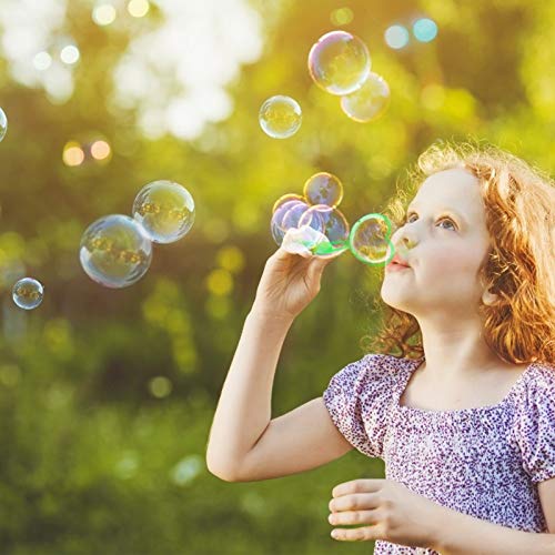 ZERHOK 15 Piezas Varita de Burbuja, Conjunto de Palo de Burbujas Pompas de Jabón Niños Múltiples Formas Juguete para Hacer Burbujas para Bodas Fiesta Cumpleaños Infantiles Verano