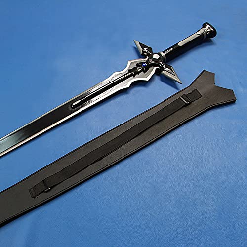 ZLYCZW Anime japonés Sword Art Online - Modelo de Arma repulsora Oscura, Accesorios de Arma de Cosplay, Productos periféricos de animación para Amantes del Anime, 110 cm