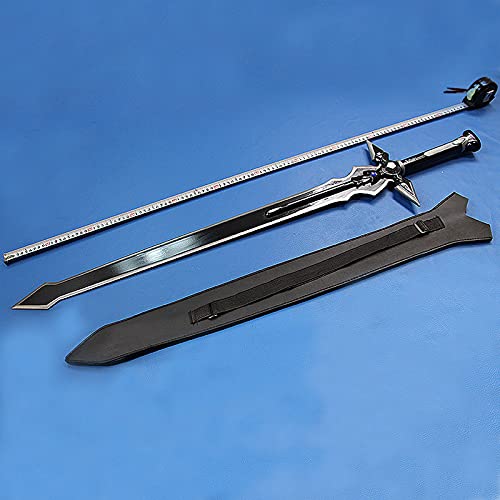 ZLYCZW Anime japonés Sword Art Online - Modelo de Arma repulsora Oscura, Accesorios de Arma de Cosplay, Productos periféricos de animación para Amantes del Anime, 110 cm