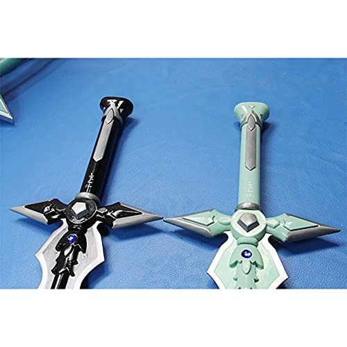 ZLYCZW Anime japonés Sword Art Online - Modelo de Arma repulsora Oscura, Accesorios de Arma de Cosplay, Productos periféricos de animación para Amantes del Anime, 110 cm