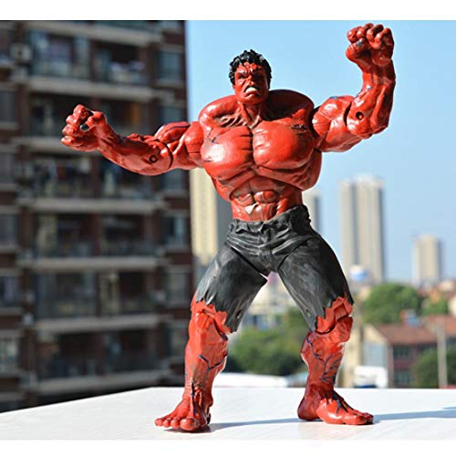 ZQD Gigante Rojo - Articulación móvil Rey Hulk - Marvel Avengers League