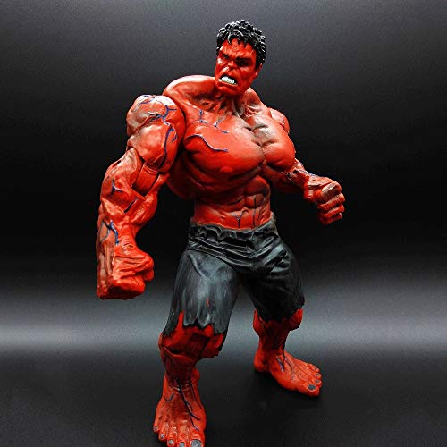 ZQD Gigante Rojo - Articulación móvil Rey Hulk - Marvel Avengers League