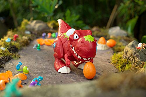 ZURU SMASHERS 7439 Dino Smash Rex Playset con 2 exclusivos Smashers, Naranja, Talla única