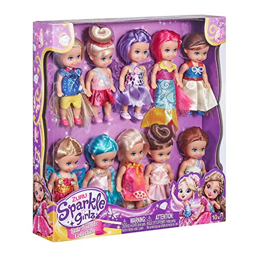 ZURU Sparkle Girlz-A401 Little Friend Collection-Juego de 10 Unidades (A401)