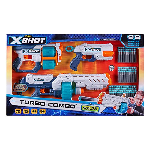 Zuru X-Shot- X Shot Turbo Combo Pack (36501)