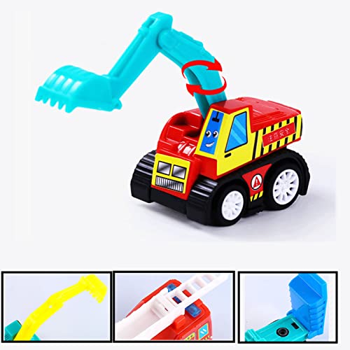 Zuzer 18PCS Coches de Juguetes Mini Coches Juguete Cars Camiones de Juguete Vehículo Juguete Tire hacia Atrás Coches para Niños, Fiesta de Cumpleaños de Navidad