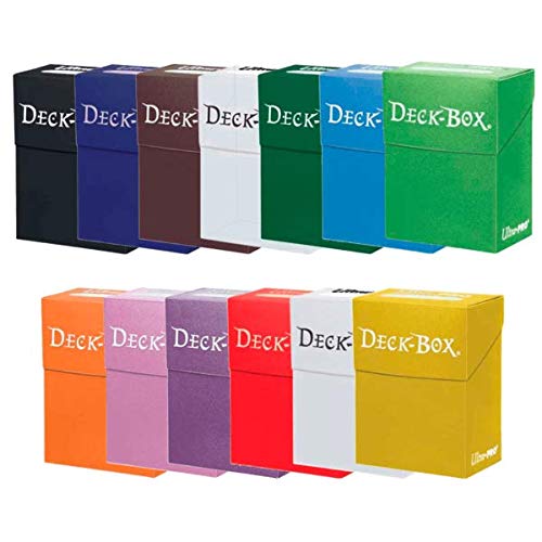 6 x Ultra Pro Deck Boxes Various Colours For Trading Card Game Storage,Pokemon,Magic the Gathering Etc. by Ultra Pro