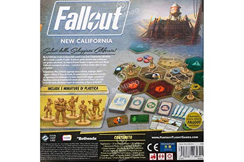 Asmodee - Fallout New California - Juego de Mesa, 9811