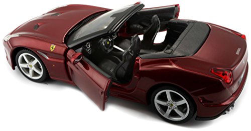 Bburago - 1/24 Ferrari Race & Play California T (descapotable), Color Rojo (18-26011)