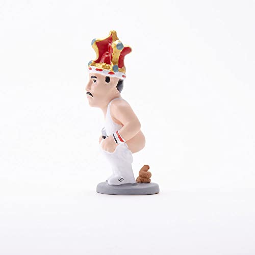 CAGANER - Figura Personaje con Forma de Freddie Mercury Corona