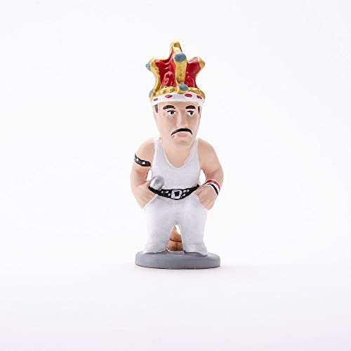 CAGANER - Figura Personaje con Forma de Freddie Mercury Corona