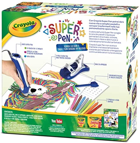 Crayola. Koala - Juego de 10 bolígrafos de cera y crea tus propios diseños de regalo para bebé + kit de regalo