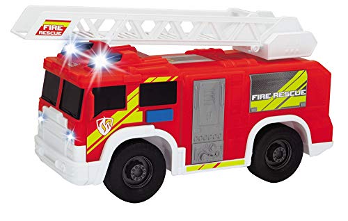 Dickie- Camión de Bomberos luz y Sonido Action Series 30cm 3306000 Juguete, Color