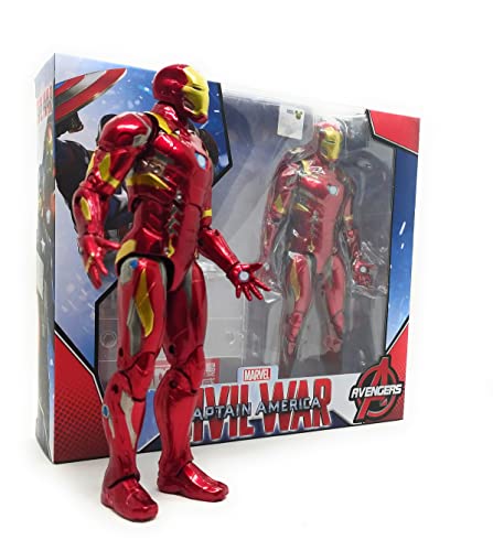 Disney.. Vengadores Infinity War 17cm Figura de acción con Caja Marvel (Iron Man)