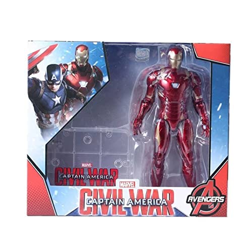 Disney.. Vengadores Infinity War 17cm Figura de acción con Caja Marvel (Iron Man)