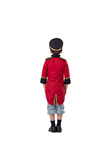 Dress Up America Traje cascanueces para los muchachos - Uniforme del soldado de juguete de vestir para niños