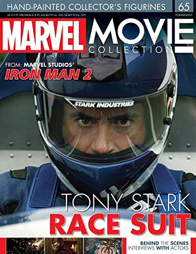 Eaglemoss Marvel Movie Collection Nº 65 Tony Stark Race Suit (Iron Man 2)