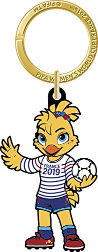 FIFA 2019 Women's World Cup Keyring Mascot PVC, Adultos Unisex, Réplica, Talla única