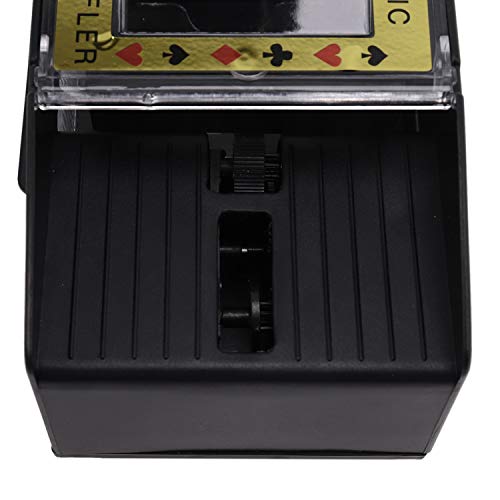 Fransande Robot de Casino Poker Automático Batidora de Tarjetas en Jugar, Máquina de Batir, Regalo Dr?El juego de Familia Accesorio Club