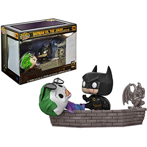 Funko 37250 Pop Vinilo: Movie Moment 80th: Batman and Joker (1989) Figura Coleccionable, Multicolor