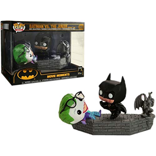 Funko 37250 Pop Vinilo: Movie Moment 80th: Batman and Joker (1989) Figura Coleccionable, Multicolor