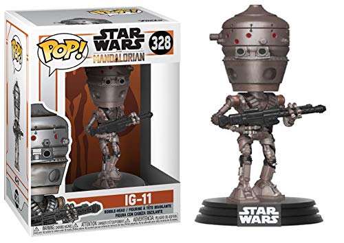 Funko - Pop! Bobble Vinyle: Star Wars The Mandalorian - IG-11 Figura Coleccionable, Multicolor (42064)