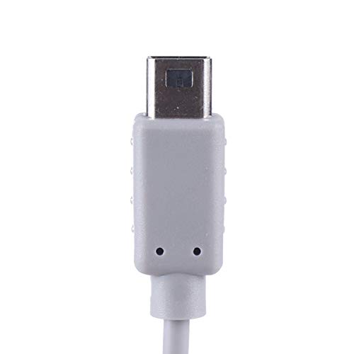 Greatangle-UK Universal 100 240V Adaptador de CA de Pared Cargador de Corriente Cable de Cargador de Gamepad Cable de Cargador de Fuente de alimentación para Consola Nintend Wii U Blanco EU