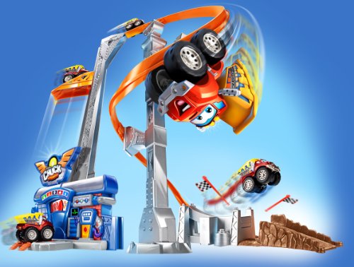 Hasbro 53573148 Chuck y Sus Amigos - Torre Tornado con Coche