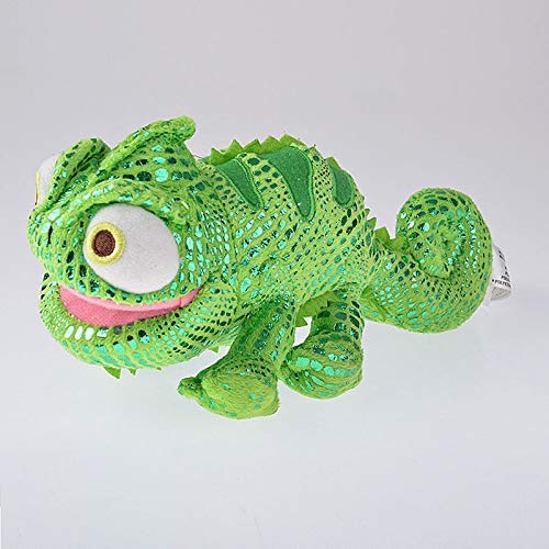 JMHomeDecor Enredado Rapunzel Peluche Lindo Mascota Pascal Camaleón Lagarto Peluches Peluches 20Cm 8 '' Bebé Niños Niñas Juguetes para Niños Regalos