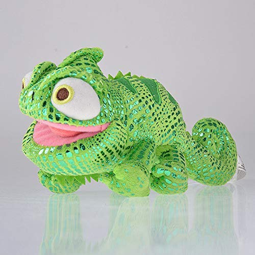 JMHomeDecor Enredado Rapunzel Peluche Lindo Mascota Pascal Camaleón Lagarto Peluches Peluches 20Cm 8 '' Bebé Niños Niñas Juguetes para Niños Regalos