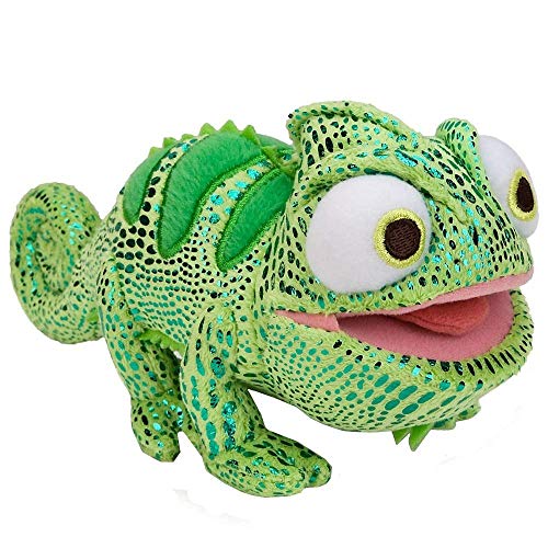 JMHomeDecor Enredado Rapunzel Peluche Lindo Mascota Pascal Camaleón Lagarto Peluches Peluches 20Cm 8 '' Bebé Niños Niñas Juguetes para Niños Regalos