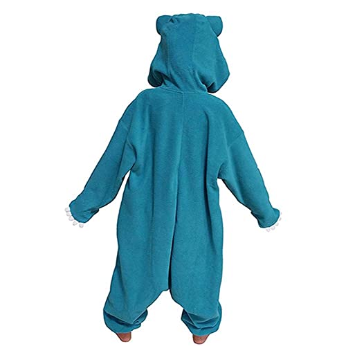 KUNHAN Pijamas de una Pieza para Hombres y Mujeres, Mono Completo, Mono, Disfraz de Cosplay, Dibujos Animados, Kiguru-mis-Azul_Metro