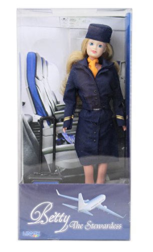 LIMOX Stewardess Puppe Betty