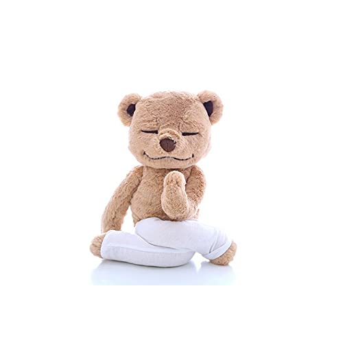 Lindo peluche de peluche osos de peluche de yoga juguetes rellenos de peluches de peluche de yoga oso muñeca muñeca de peluche de peluche oso creativo variedad