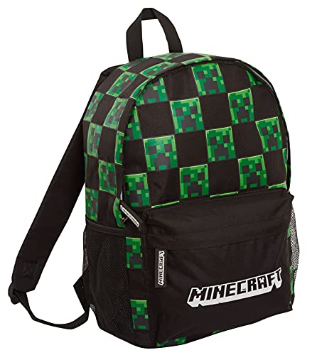 Minecraft Mochila para niños, adultos, enredadera, gamer, escuela, bolsa, videojuegos, portátil, mochila para videojuegos, regalo para jugadores