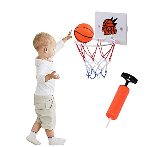 Mini Juego De Baloncesto, Canasta De Baloncesto Para Niños, Canasta Baloncesto Infantil, Soporte Baloncesto De Pared, Aro Baloncesto Portátiles - Fácil De Instalar - Para Interior Y Exterior