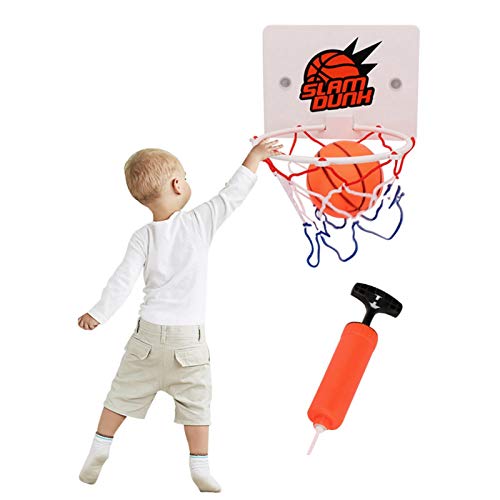 Mini Juego De Baloncesto, Canasta De Baloncesto Para Niños, Canasta Baloncesto Infantil, Soporte Baloncesto De Pared, Aro Baloncesto Portátiles - Fácil De Instalar - Para Interior Y Exterior