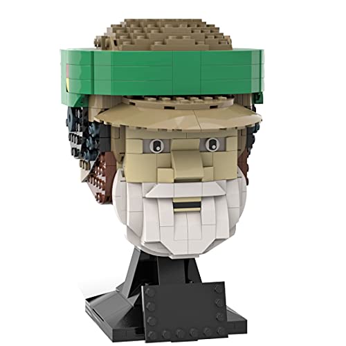 Morton3654Mam Cascos de guerra MOC-67472, 679 piezas, bloques de construcción, piezas de coleccionista, bloques de montaje, compatible con Lego 75277/Lego 75304