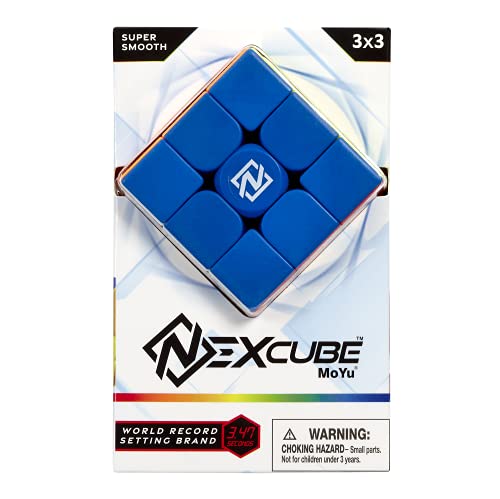 Nexcube 3x3 Clásico. El Cubo del Récord Mundial. Apto para Todos los Niveles, Multicolor, Classic, Multi (Goliath 919900)